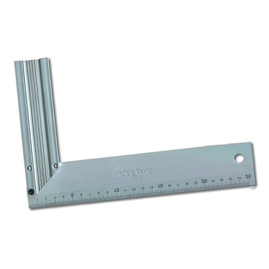 KĄTOWNIK STOLARSKI "JOBI" ALUMINIUM 250MM -zdjęcie numer 1