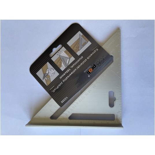 KĄTOWNIK STOLARSKI UNIWERSALNY JOBIPROFI 180X4MM -zdjęcie numer 1