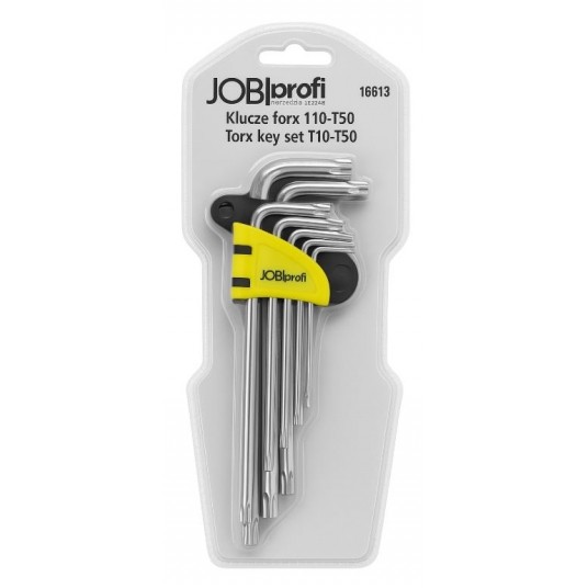 KLUCZE "JOBI" TORX T15-T55 9 EL -zdjęcie numer 1