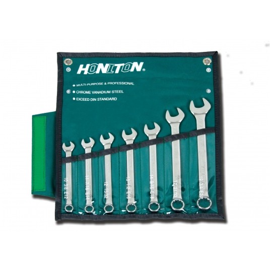 KLUCZE PŁ-O. HONIDRV NA PŁACHCIE 10-19 MM, 7 ELEM. -zdjęcie numer 1