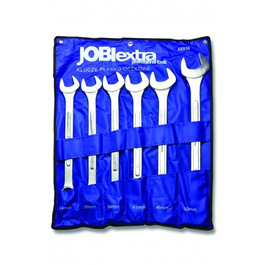 KLUCZE PŁASKO-OCZKOWE 34-50 MM JOBIEXTRA -zdjęcie numer 1