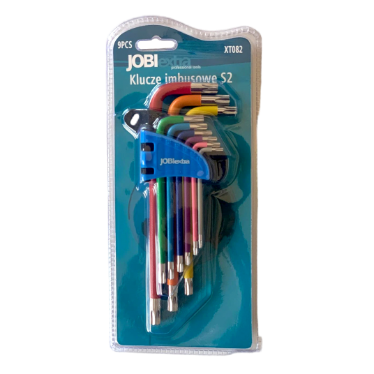 KLUCZE TORX "JOBIEXTRA" 9 ELEM S2 -zdjęcie numer 1