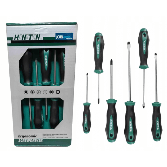 KOMPLET WKRĘTAKÓW HONITON 6EL. -zdjęcie numer 1