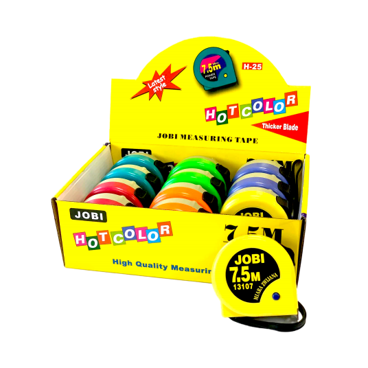 MIARA ZWIJANA 7,5M, SZER.25 MM JOBIPROFI -zdjęcie numer 1