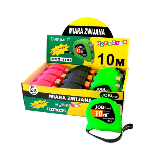 MIARA ZWIJANA "JOBI" GUMOWANA 10 * 0.25M -zdjęcie numer 1