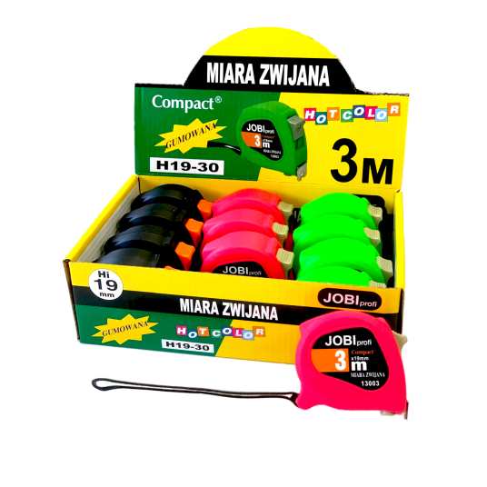 MIARA ZWIJANA "JOBI" GUMOWANA 3 * 0,16M -zdjęcie numer 1