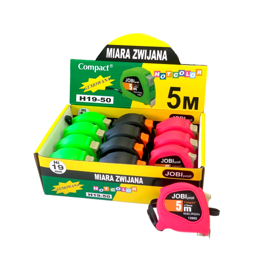 MIARA ZWIJANA "JOBI" GUMOWANA 5 * 0,19M -zdjęcie numer 1