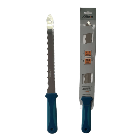 NÓŻ DO WEŁNY MIN. I STYR. STAL NIERDZ. JOBIPROFI -zdjęcie numer 1