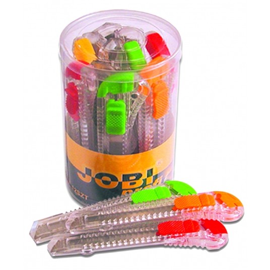 NOŻYK DO TAPET 18 MM., W TUBIE 12 SZT. -zdjęcie numer 1