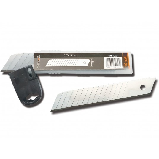 OSTRZA DO NOŻYKÓW 18 MM 10 ELEM. -zdjęcie numer 1