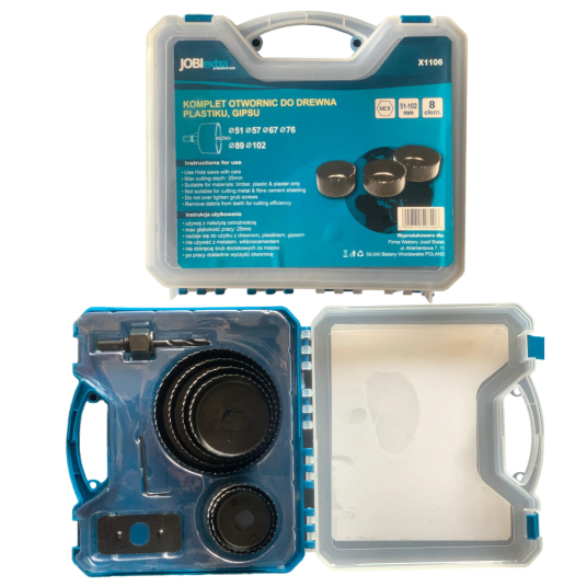 OTWORNICA DO DREWNA JOBIEXTRA 8 ELEM. 50-100MM -zdjęcie numer 1