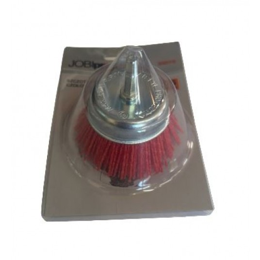 SZCZOTKA CZOŁOWA JOBIPROFI, HEX, 50MM, NYLONOWA -zdjęcie numer 1