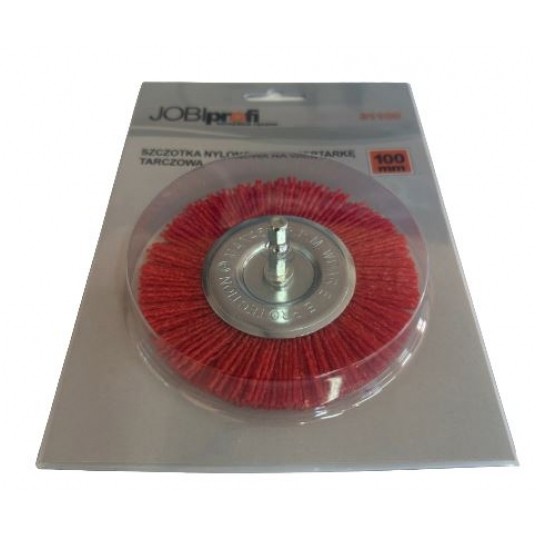 SZCZOTKA TARCZOWA JOBIPROFI, HEX, 75MM, NYLONOWA -zdjęcie numer 1