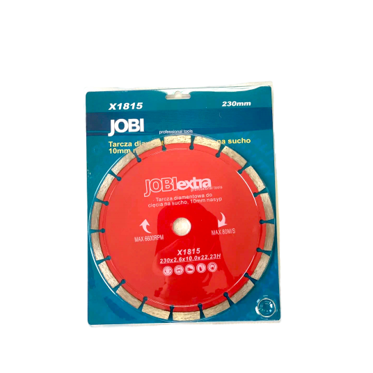 TARCZA DIAMENT. SEGMENT JOBIEXTRA 230MM NASYP 10MM -zdjęcie numer 1