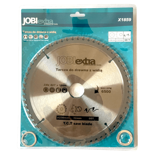 TARCZA DO DREWNA Z WIDIĄ TCT JOBIEXTRA 300X40T -zdjęcie numer 1