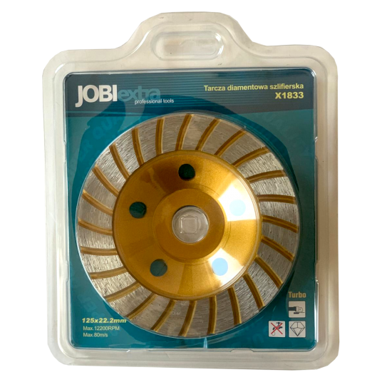 TARCZA DO SZLIFOWANIA BETONU 125MM TURBO -zdjęcie numer 1