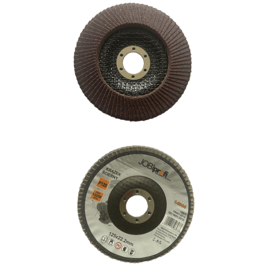 TARCZA ŚCIERNICA LISTKOWA 125x22.2 P80 -zdjęcie numer 1