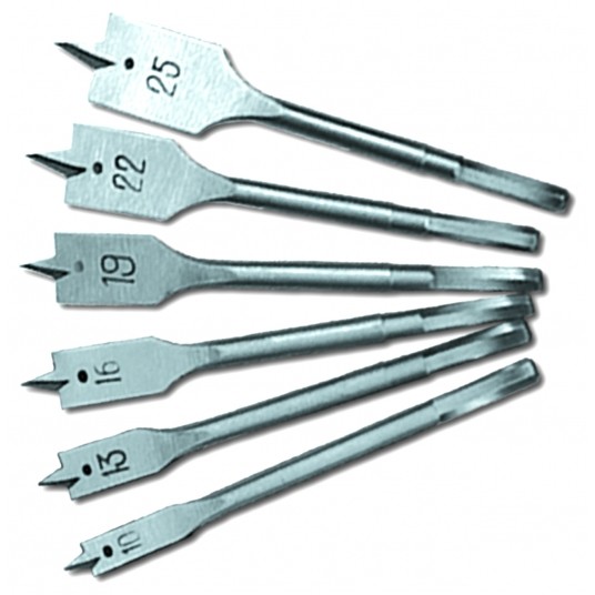 WIERTŁA DO DREWNA 10-25 MM 6 ELEM. -zdjęcie numer 1