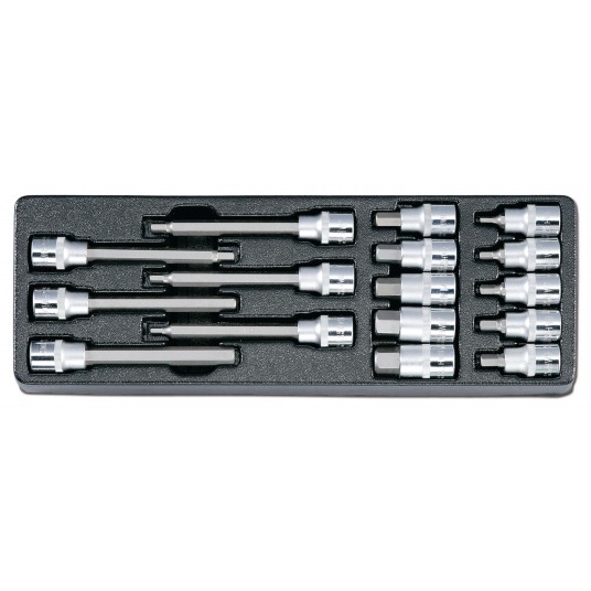 WKŁAD - ZESTAW NASADEK 1/2" Z BITEM HEX HONITON -zdjęcie numer 1