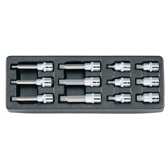 WKŁAD - ZESTAW NASADEK 1/2" Z BITEM SPLINE HONITON -zdjęcie numer 1