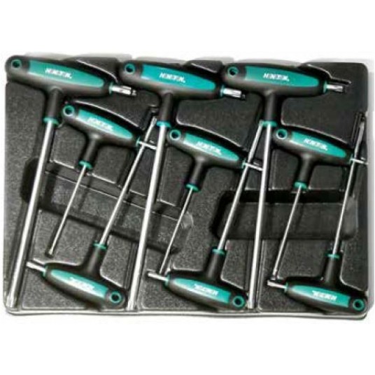 WKŁAD - ZESTAW WKRĘTAKÓW TORX TYP "T" HONITON 9EL. -zdjęcie numer 1