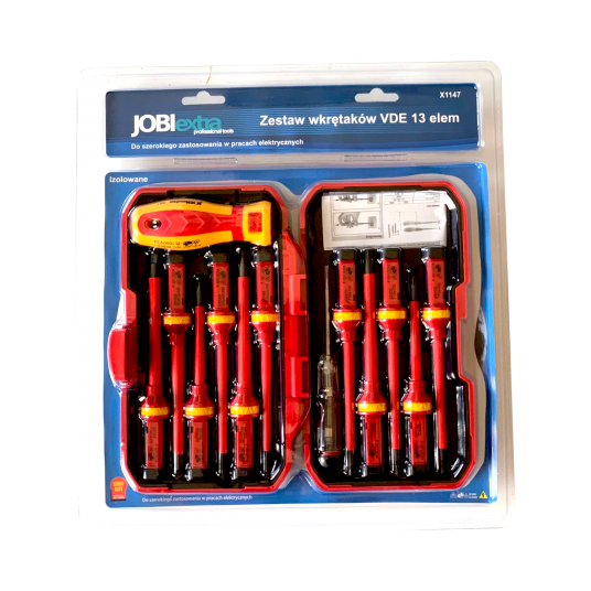 WKRĘTAK DLA ELEKTRYKA VDE 13EL Z WYMIENNYMI GROTAM -zdjęcie numer 1