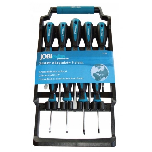 WKRĘTAKI "JOBIEXTRA" 9 ELEM. -zdjęcie numer 1
