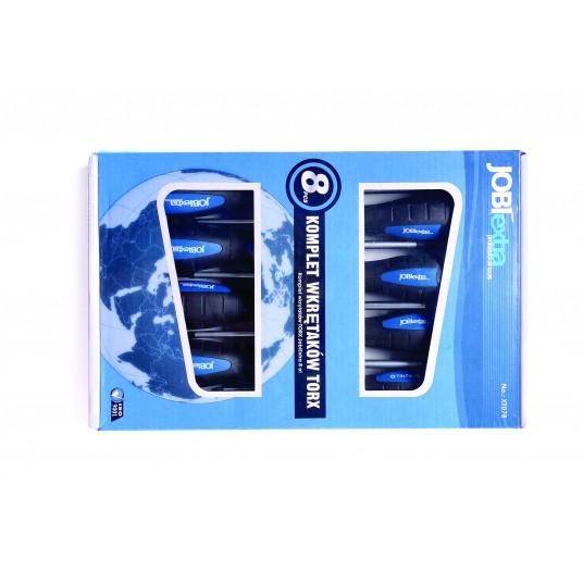 WKRETAKI TORX "JOBIEXTRA" 8 ELEM, CrV -zdjęcie numer 1