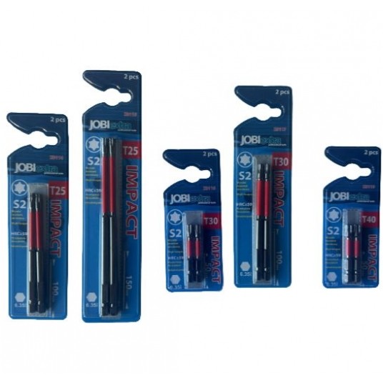 ZESTAW BITÓW IMPACT JOBIEXTRA, T30, 50MM, 2 EL. -zdjęcie numer 1