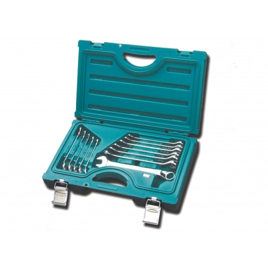 ZESTAW KLUCZY PŁASKOOCZKOWYCH HDRV. 12 EL. ODGIĘTE -zdjęcie numer 1