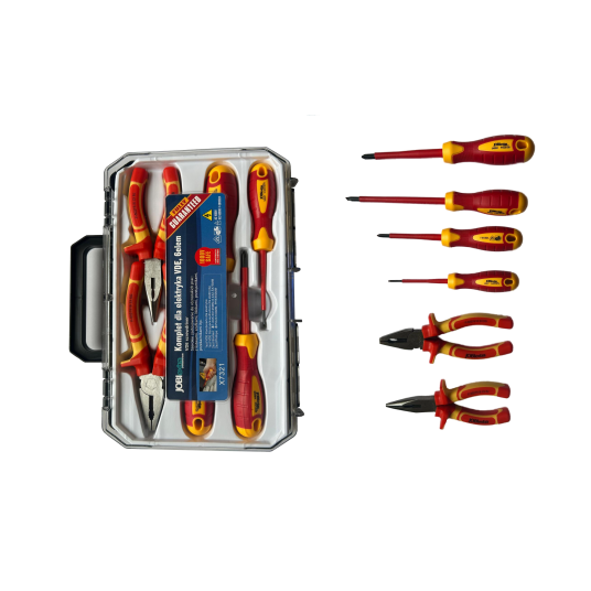 ZESTAW NARZĘDZI DLA ELEKTRYKA 6ELEM JOBIEXTRA -zdjęcie numer 1