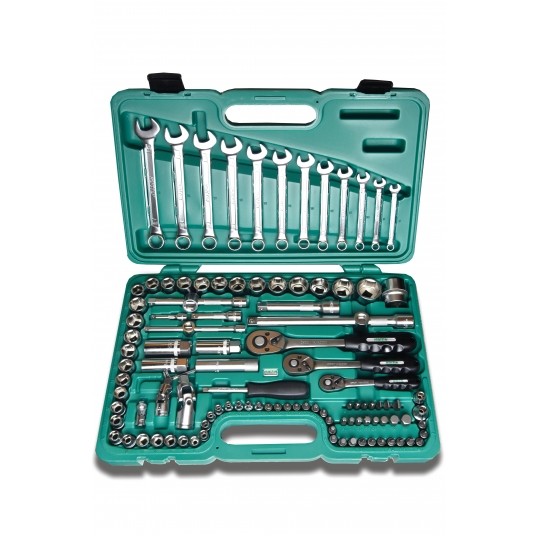 ZESTAW NARZĘDZI HONITON 1/4",3/8", 1/2" 111 ELE. -zdjęcie numer 1