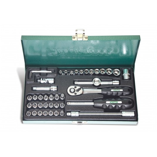 ZESTAW NARZĘDZI "HONITON" 1/4" 43 EL. -zdjęcie numer 1