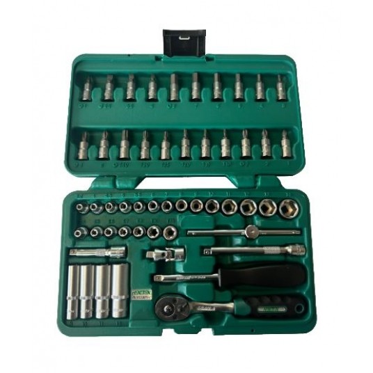 ZESTAW NARZĘDZI "HONITON" C.V. 1/4" 52EL. -zdjęcie numer 1