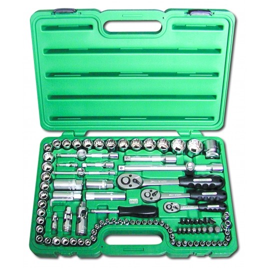 ZESTAW NARZĘDZI HONITON HDRV. 1/4" 3/8" 1/2" 99 EL -zdjęcie numer 1