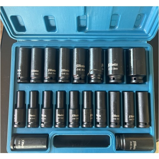 ZESTAW NAS. DŁ. JOBIEXTRA, CRMO 1/2”,20EL., 8-32MM -zdjęcie numer 1