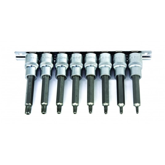 ZESTAW NASADEK 1/2" TORX JOBIEXTRA T20-T55 8EL. -zdjęcie numer 1