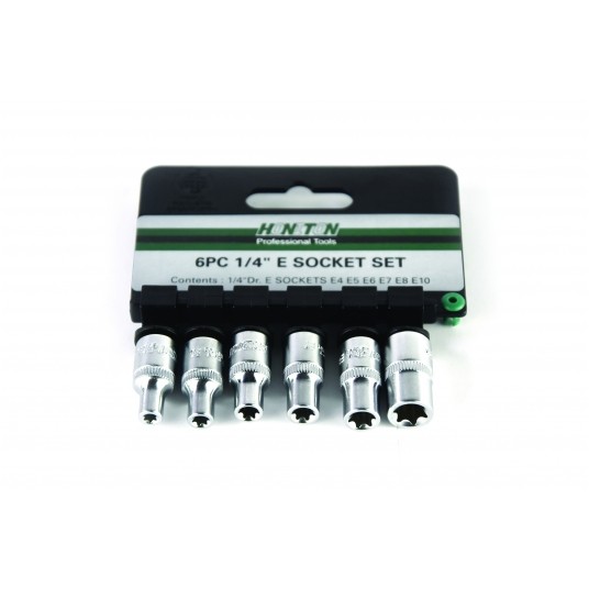 ZESTAW NASADEK 1/4" HONITON TRX WEWNĘTRZNY 6EL. -zdjęcie numer 1