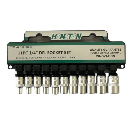 ZESTAW NASADEK "HONITON" (11) 1/4" , 4-13 MM -zdjęcie numer 1
