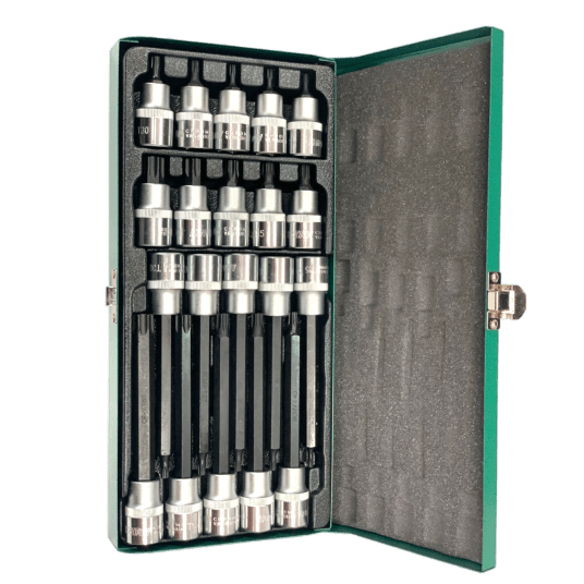 ZESTAW NASADEK "HONITON" TORX 1/2" 20 ELEM. KL.SZT -zdjęcie numer 1