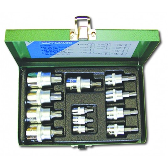 ZESTAW NASADEK TORX "HONITON" ZEW.3/8" 12 ELEM. -zdjęcie numer 1