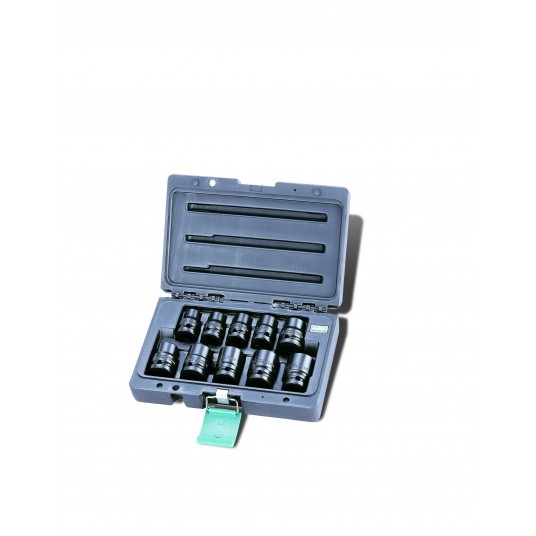 ZESTAW NASADEK UDAROWYCH 10 ELEM. 1/2" 10-24 MM -zdjęcie numer 1