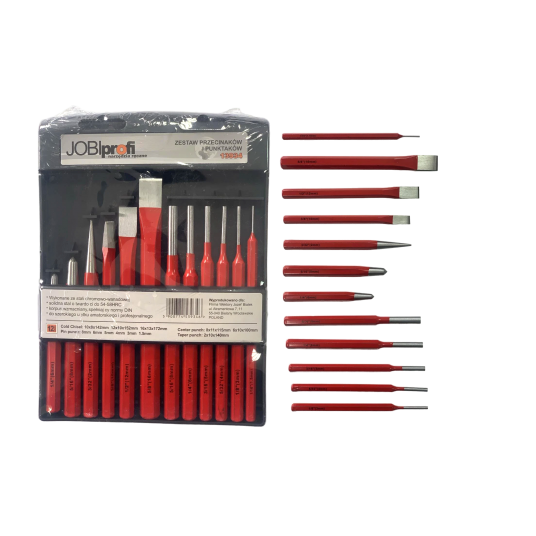 ZESTAW PRZECINAKÓW I PUNKTAKÓW 12 ELEM. -zdjęcie numer 1