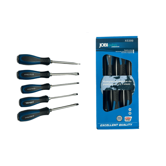 ZESTAW WKRĘTAKÓW DO POBIJANIA JOBIEXTRA 5 ELEM -zdjęcie numer 2