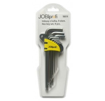 KLUCZE "JOBI" IMBUSOWE 1,5-10 MM