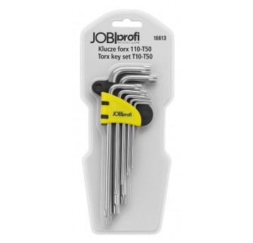 KLUCZE "JOBI" TORX T15-T55 9 EL