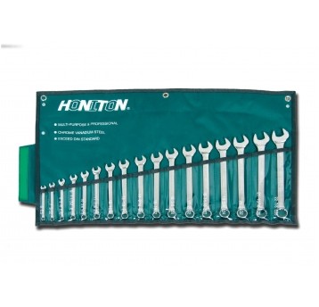 KLUCZE PŁ-O. HONIDRV NA PŁACHCIE 6-22 MM, 17 ELEM.