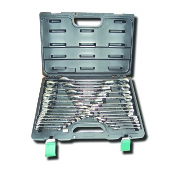 KLUCZE PŁ-OCZKOWE ODG. HDRV 6-32 MM, 26 ELEM.