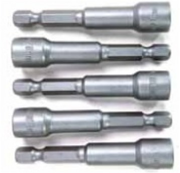 KOMPLET NASADEK MAGN.DO WIERTARKI 10MM 5EL HONITON