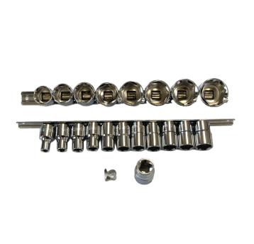 NASADKI NA SZYNIE METAL. 1/2" 20 EL. CALOWE